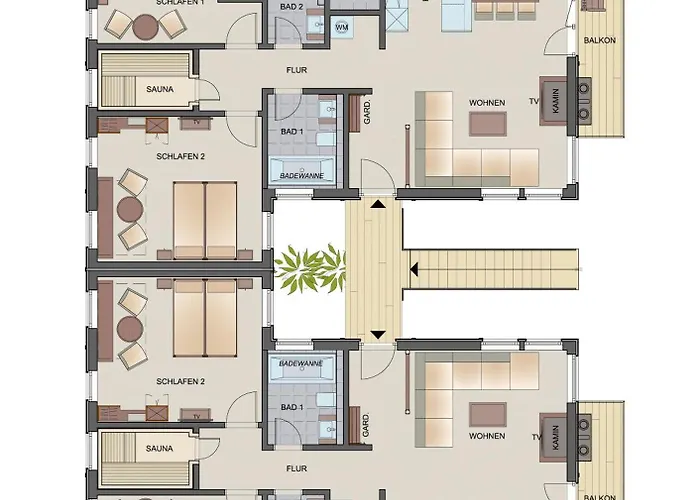 Appartamento Typ D2 - Ocean View *